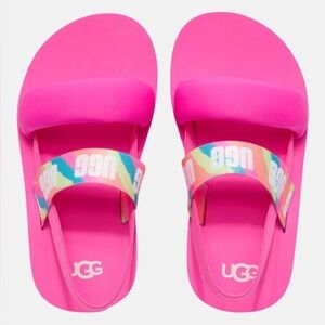 UGG Zuma Sling Toddler Sandals, Pink